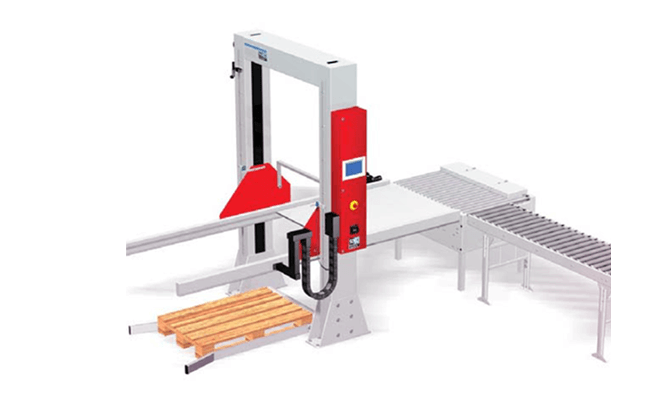 Soco System Pallet Loader. Укладка, подача и отвод палеты может осуществляться в автоматическом режиме