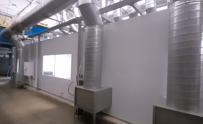 Завершение проекта по возведению объекта «Сухая комната» (Dry room)