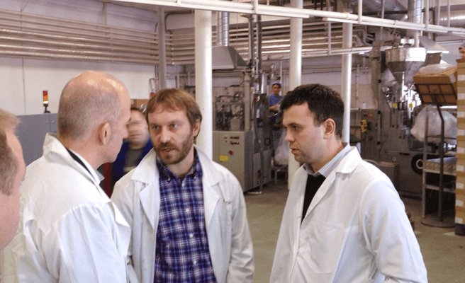 Встреча с клиентами представителей Roxor Industry и Nor-Reg