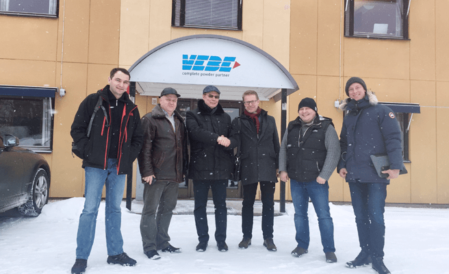 Деловая поездка на завод Vebe (Швеция)